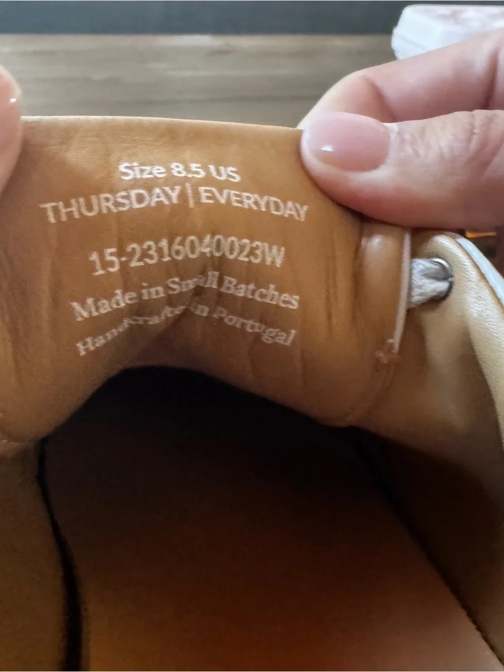 Thursday Boot Co Everyday White Leather Sneakers size 8.5